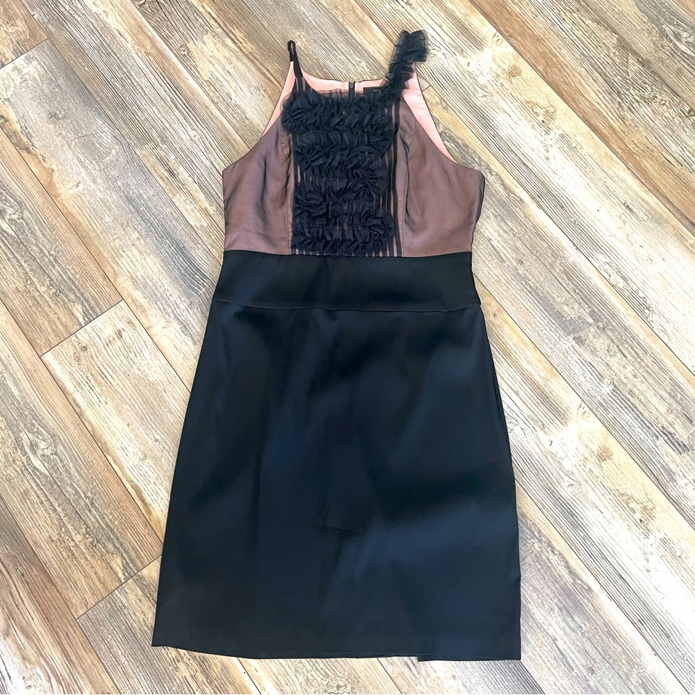 BCBGMAXAZRIA NWT Dress Black & Pink size M BCBG